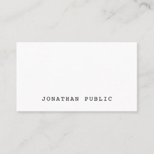 Cartão De Visita Nostalgia Clássica Vintage - Aspecto Elegante Simp