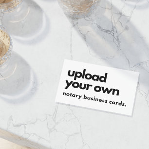 Cartão De Visita Notário de Modelo comercial da empresa profissiona