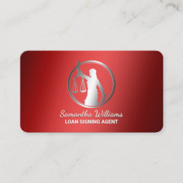 Cartão De Visita Notário Profissional Público