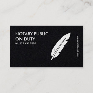 Cartão De Visita Notário público