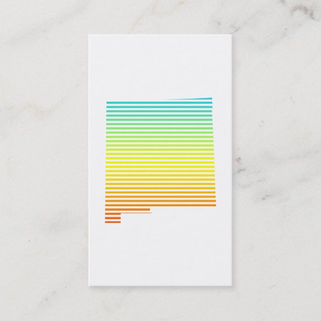 Cartão De Visita nova queda de frio no méxico (Frente)