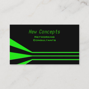Cartão De Visita Novos conceitos, consultores de rede