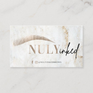 Cartão De Visita Nuly Inclinação | Modelo não editável