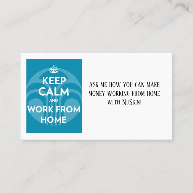 Cartão De Visita NuSkin (Verso)