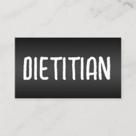 Cartão De Visita Nutrição Foodie Dietitiana