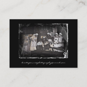 Cartão De Visita Nutrindo o WWI ferido