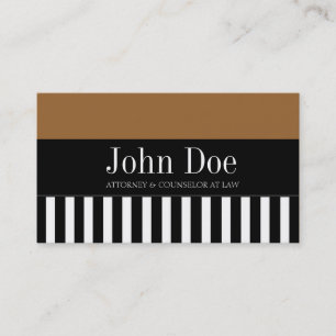 Cartão De Visita O advogado barra o chocolate