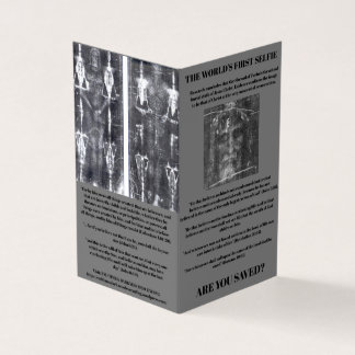 Cartão De Visita O Aviso Sober