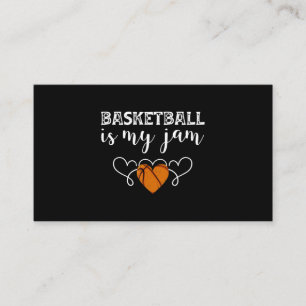 Cartão De Visita O Basquete É O Meu Presente De Basquete Engraçad