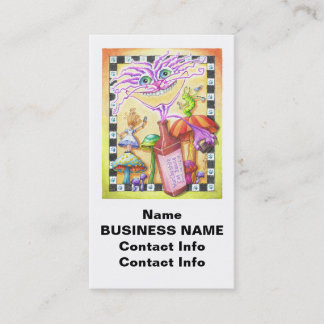 Cartão De Visita O CAT de WorCHESHIRE