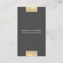 O chique Dourado moderno elegante de KraftPrint