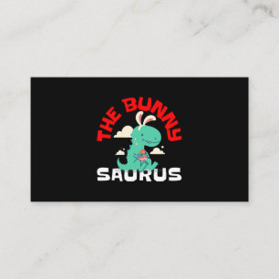 Cartão De Visita O Coelhinho Surus, a Páscoa Coelhinha Dinossauro C