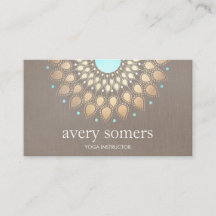 O Elegante Ornamentado Dourado Lotus Mandala Taupe