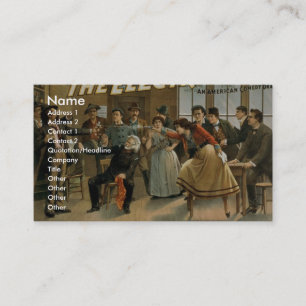 Cartão De Visita O eletricista, "Eu disse que ele não queria uma b