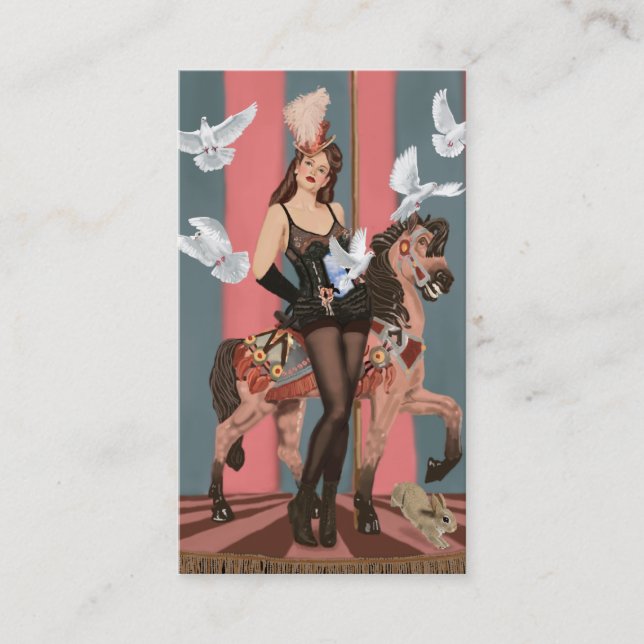 Cartão De Visita O Illusionist (Frente)