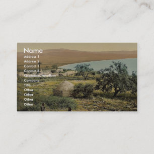 Cartão De Visita O lugar de nascimento da Maria Madalena, Magdala,