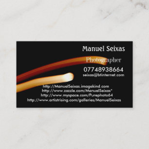Cartão De Visita O Manuel Seixas