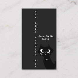 Cartão De Visita O melhor detective privado Ninja