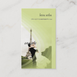 Cartão De Visita O modelo da foto, adiciona seus próprios