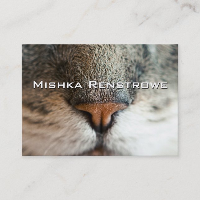 Cartão De Visita O nariz sabe (Frente)