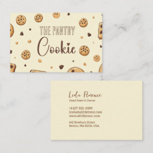 Cartão De Visita O Pantry Cookie
