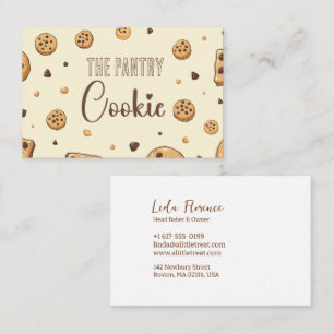 Cartão De Visita O Pantry Cookie
