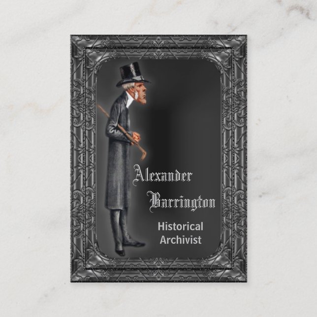 Cartão De Visita O profissional da espera (Frente)