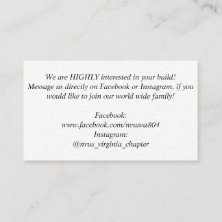 Cartão De Visita O recrutamento de NvUS, 3,5" x 2,0", 100 embala,