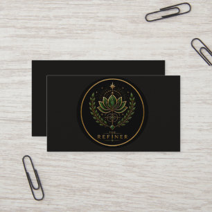 Cartão De Visita O Refinador Arquétipo Personalizado de Virgem