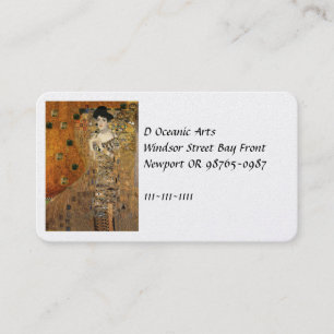 Cartão De Visita O retrato Adele Bloch-Bauer de Klimt