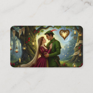 Cartão De Visita O Romance Lendário da Floresta de Sherwood
