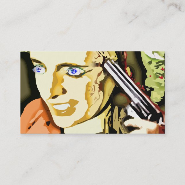 Cartão De Visita o sol está me mantendo acordado há dias (Frente)