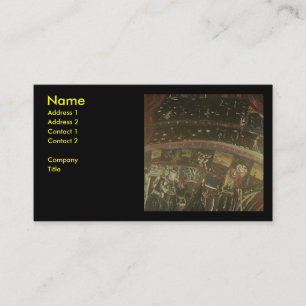 CARTÃO DE VISITA O TEATRO