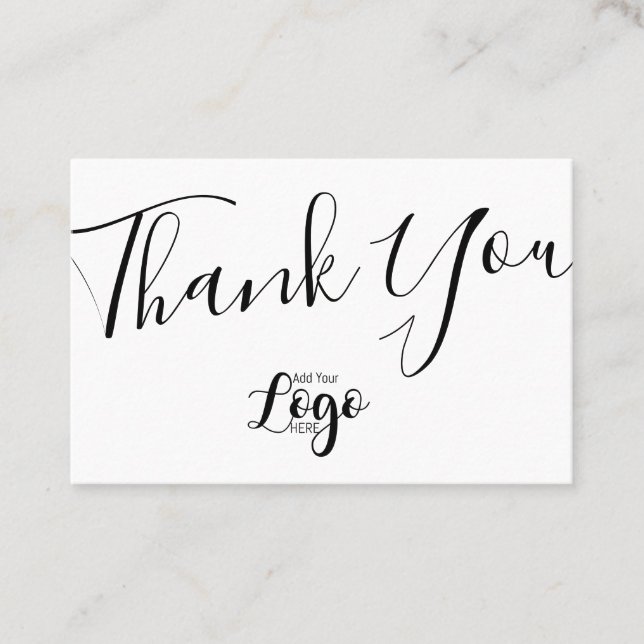 Cartão De Visita Obrigado ao cliente do agente imobiliário (Frente)