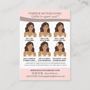 Cartão De Visita Óculos Microbordos Orelhas Após Cuidados e Comprom