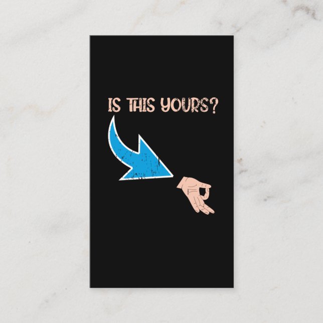 Cartão De Visita Ok Jogo de Círculo Comediante com Brincadeira de M (Frente)