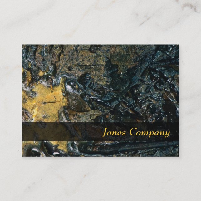 Cartão De Visita Óleo do pântano (Frente)