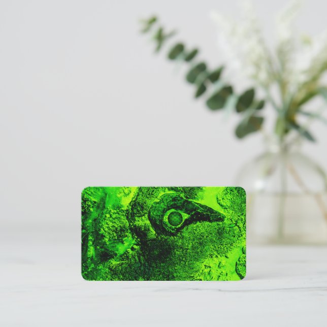 Cartão De Visita olhando para o verde (Em pé/Frente)