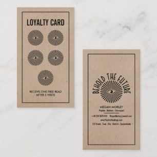 Cartão De Visita Olho de Providência, Leitura Psíquica