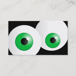 Cartão De Visita Olhos verdes