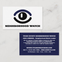 Olhos, vigilância comunitária de vizinhança