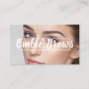 Cartão De Visita Ombre Brows & Eyelashes