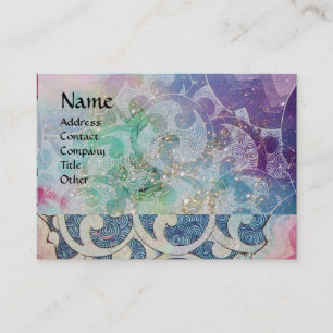 Cartão De Visita ONDAS, brilhante, vibrantes