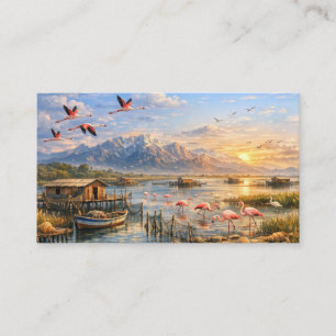 Cartão De Visita Onde o Sal Encontra a Corrente