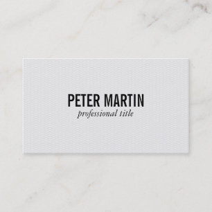 Cartão De Visita Ondulado