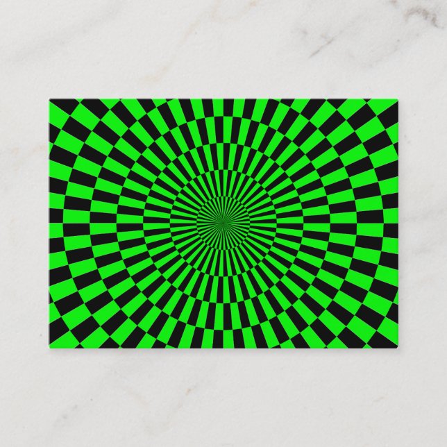 Cartão De Visita Op Art 02 (Frente)