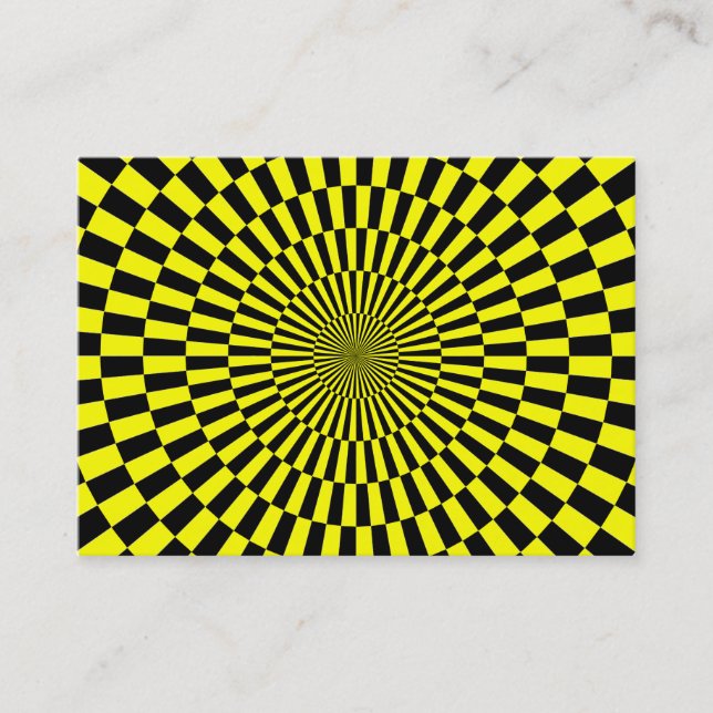 Cartão De Visita Op Art 03 (Frente)