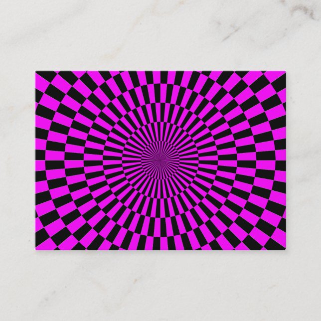 Cartão De Visita Op Art 04 (Frente)
