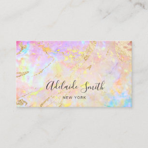 Cartão De Visita opal colorido