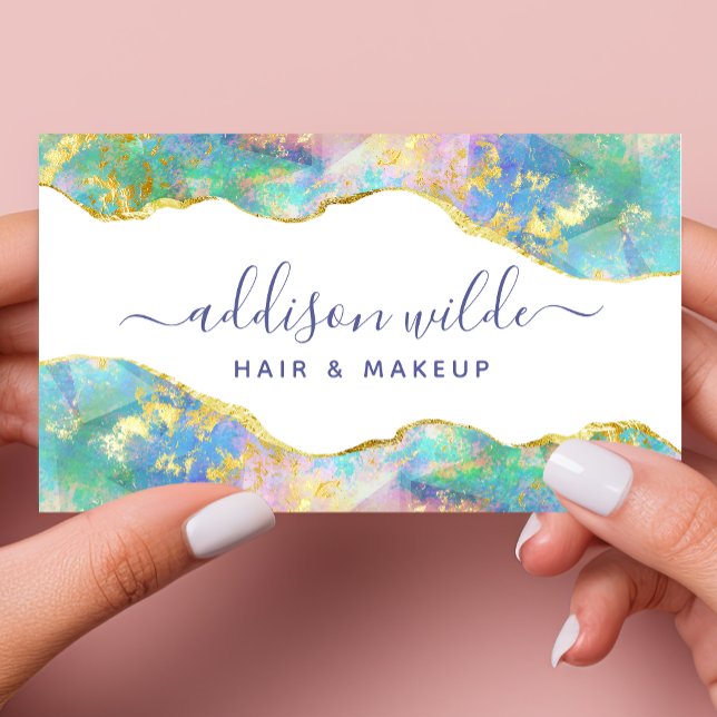 Cartão De Visita Opal de incêndio (Criador carregado)